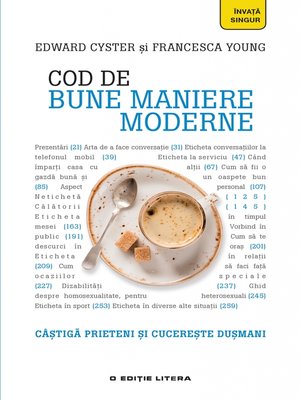 cover image of Cod De Bune Maniere Moderne
